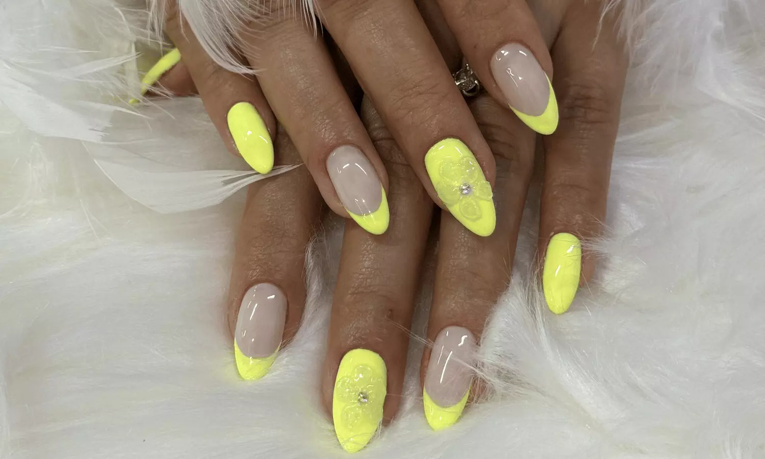 Gelish: Full Set/ Refill of Acrylic or Hard Gel Extensions