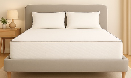 Groupon Unisex Essential Hybrid Open Coil Memory Foam Mattress: 3Ft Single