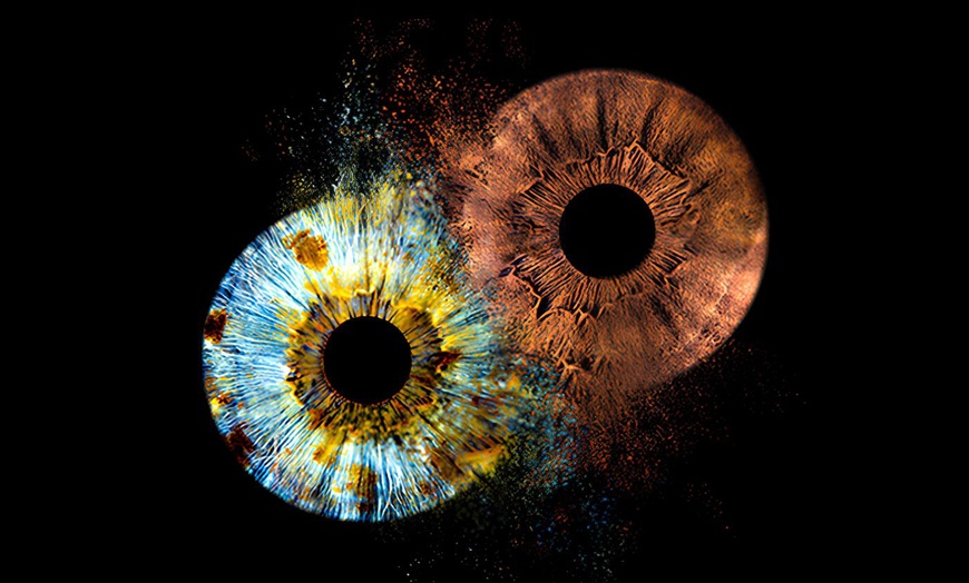 Image 2: Un detalle especial: fotografía del iris a medida en formato a elegir