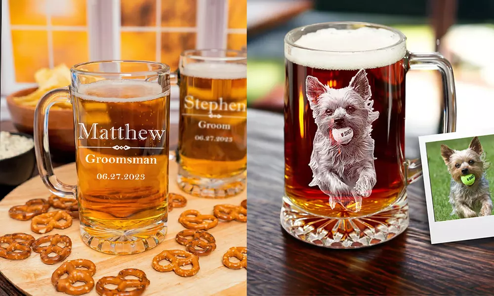 Custom Laser Glass Cup