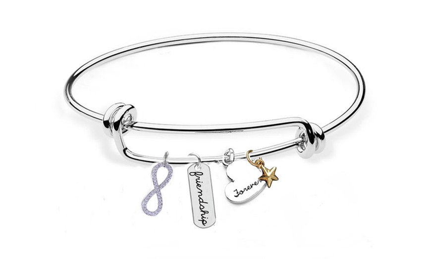 Image 5: Bracciali bangle realizzati con cristalli Swarovski®