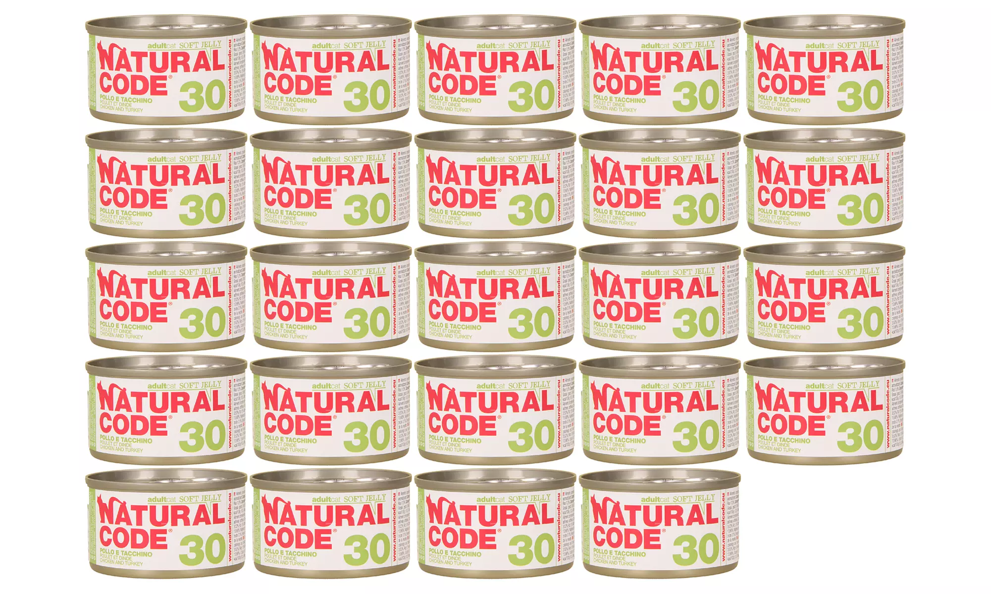 Natural Code - Cibo umido per gatti con ingredienti selezionati