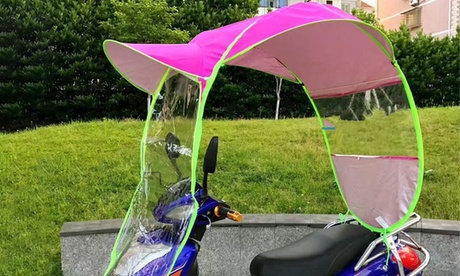 Copertura anti-pioggia per moto con rivestimento termico all'interno