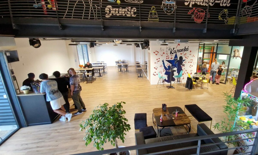 Image 2: Menus au sein du mini-golf Goolfy à Anse