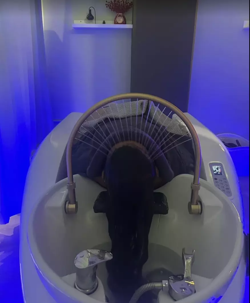 Luxury HeadSpa for 1 - 2 w/Massage on Upper-Back, Neck & Scalp + Robes