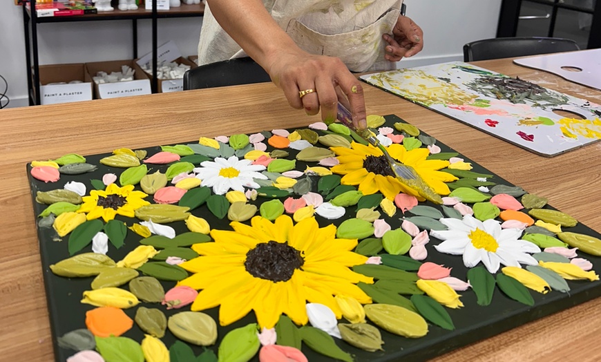 Image 9: Explore the Art of Impasto Floral Painting Workshop for Up to 8 People