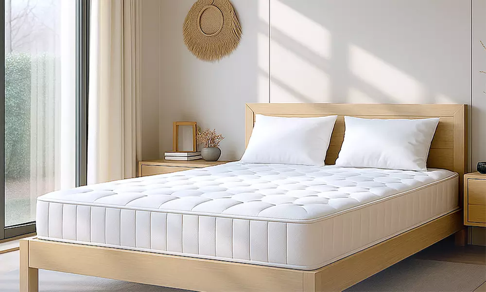 Materasso a molle insacchettate e memory