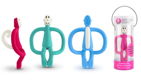 2 Matchstick Monkey per la dentizione disponibili in vari colori 