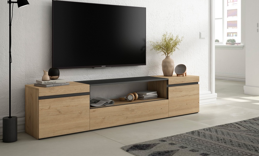 Image 45: TV Stand Cozy 200 cm in different colours and large storage capacity
