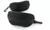 1 Pack Black Glasses Eyeglasses Safety Zippered Hard Case Carry Box