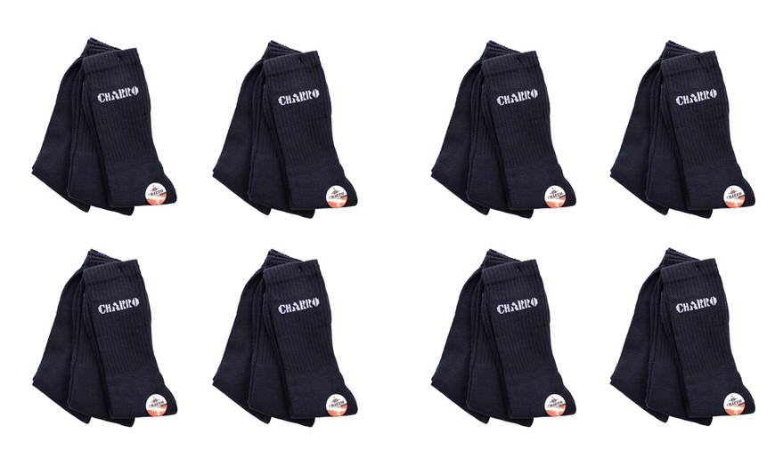 Image 8: Pack de 6, 12 o 24 pares de calcetines de caña media de El Charro