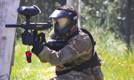 Pour 1 personne : 1 partie de paintball avec 500 billes