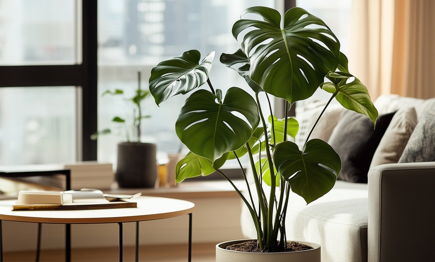Image 1: Rootz Monstera Deliciosa House Plant