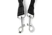 Waloo Pets Double Dog Bungee Dog Leash- Black,Red or Blue - Second Medium