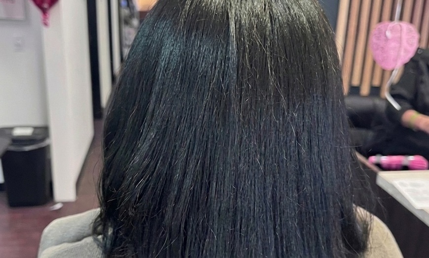 Image 2: Haircut Blowout Color Highlights with Olaplex Repair Treatments