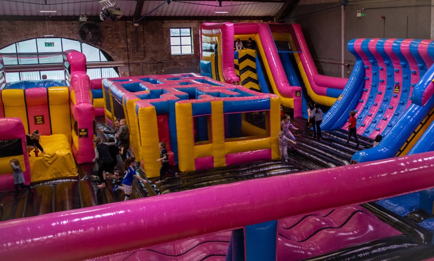 Image 1: Jump In! 90min Inflatable Fun for You, a Friend, or Family