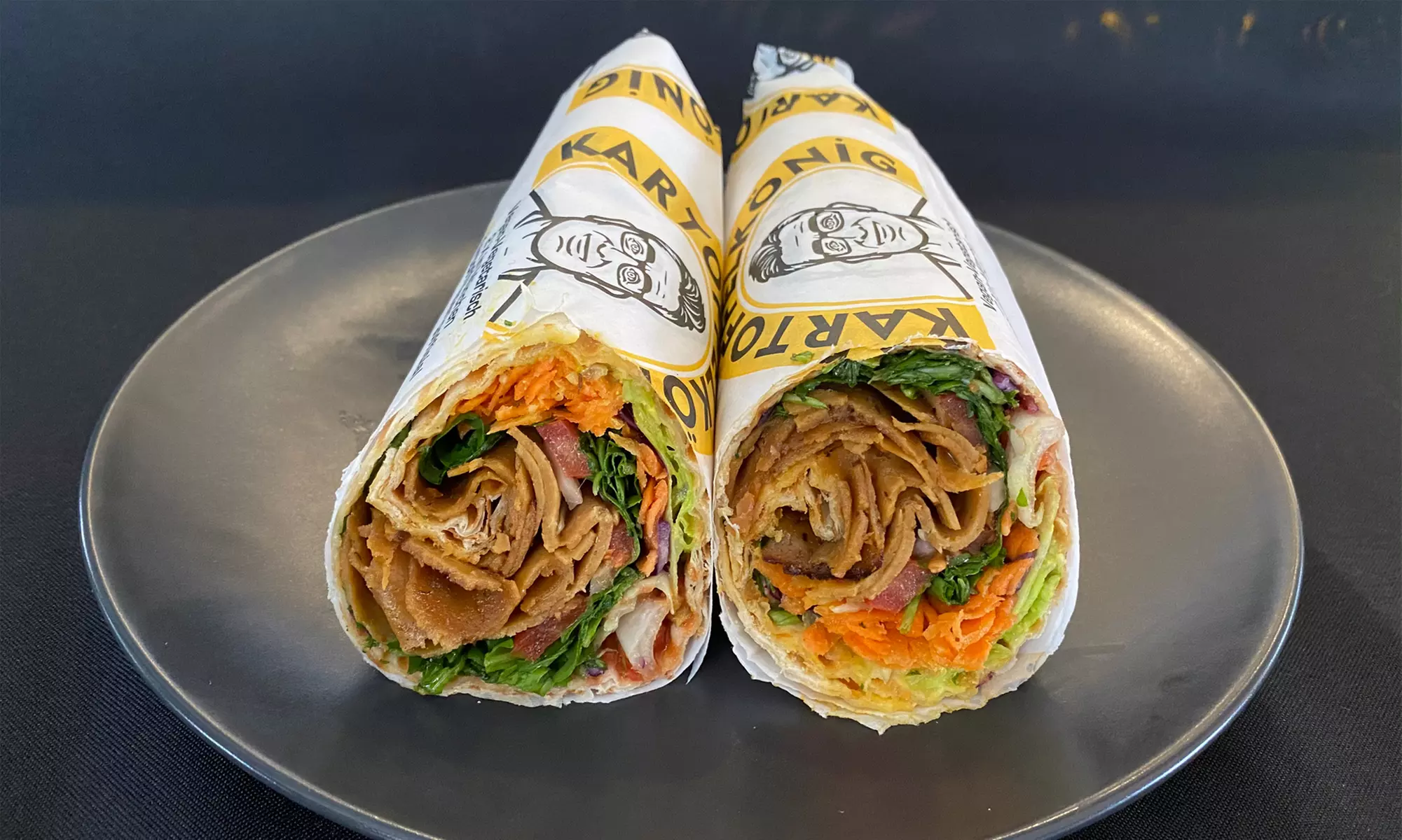 Gesunde Köstlichkeiten: Vegan/Veget. Döner, Dürum o. Kumpir  + Ayran