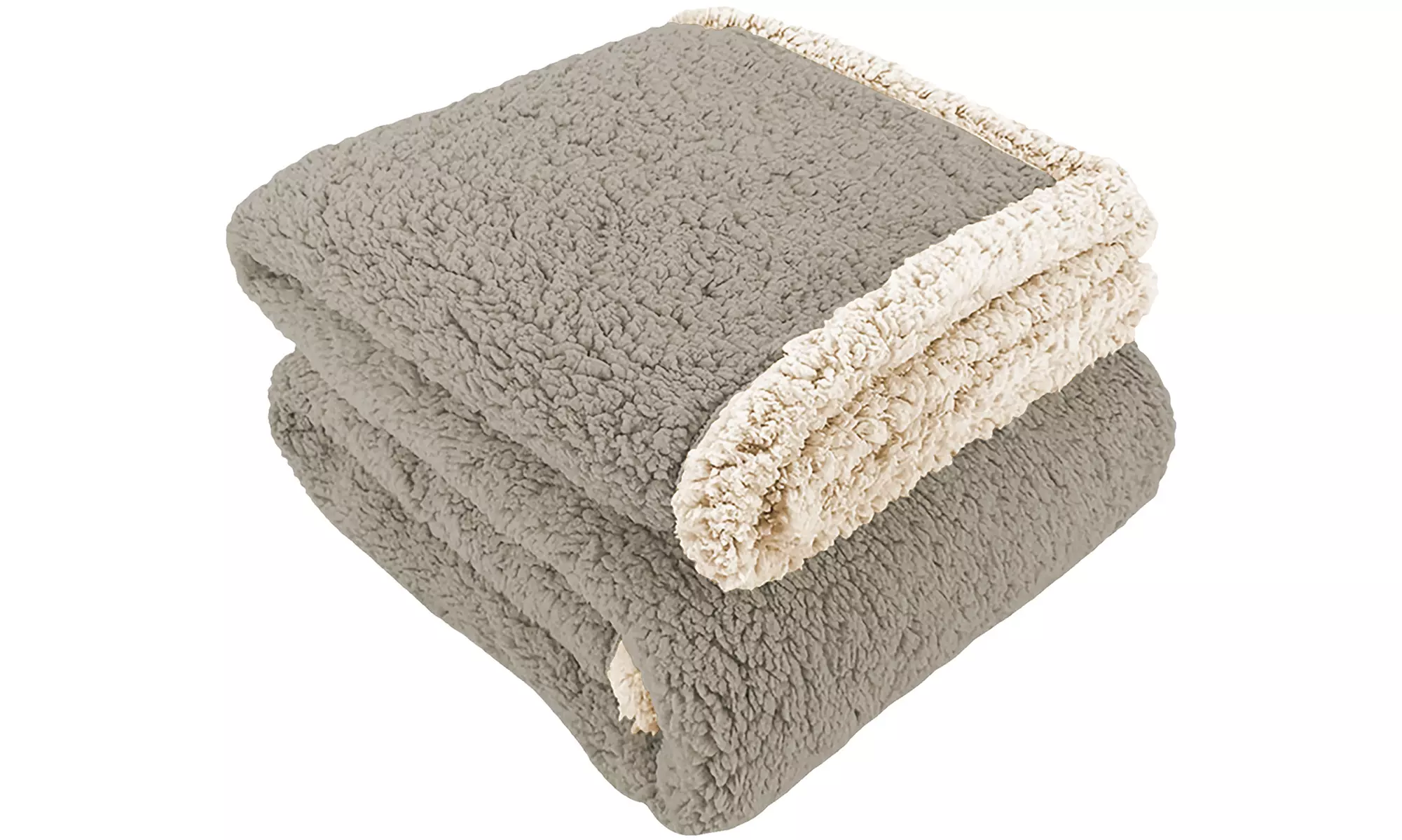 Zacht en warm Sherpa deken