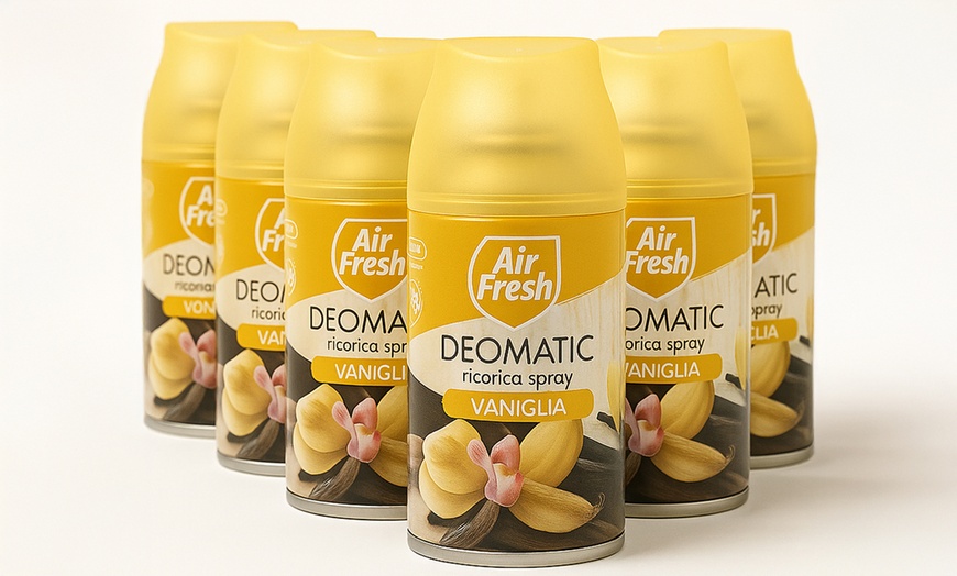 Image 6: Pack di 6 ricariche di ambientatore spray Air Fresh Deomatic