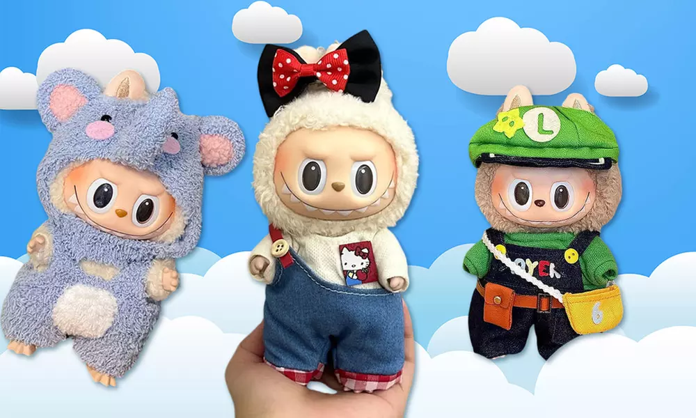 Dress Up Your Labubu with Premium Clothes & Accessories - Mix, Match & Customize for Collectors & Kids - Primary Image