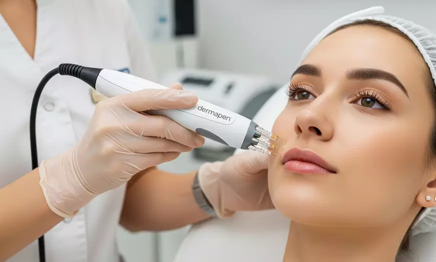 Image 1: Up to 65% Off on Dermapen skin needling at Skinn Beauty Bar