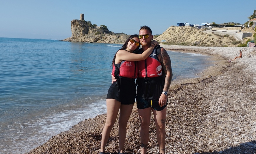 Image 9: Ruta en kayak y snorquel en las calas de Villajoyosa para 1, 2, 4 u 8
