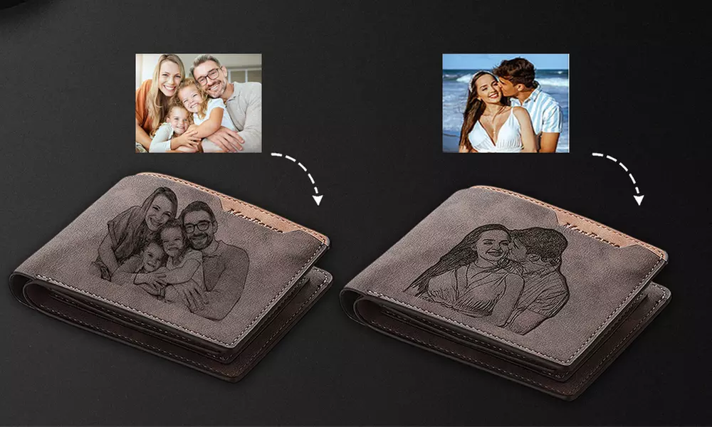 Personalisierte Foto-Geldbörse