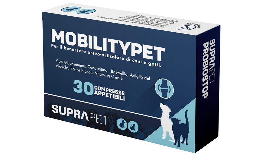 Image 2: 30 o 90 compresse per le articolazioni dei cani Mobilitypet Suprapet