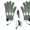 Image 7: USB Heated Touchscreen Knitted Gloves