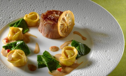 Menu Origine en 6 services pour 2 convives - La Place de Mougins