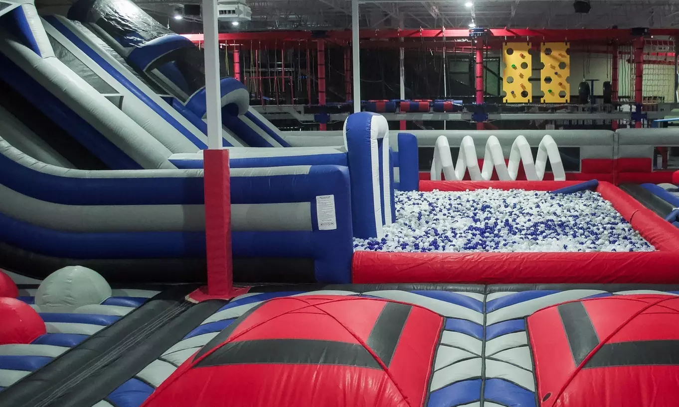 Enjoy w/ 60, or 120-Min Jump Pass for 1, 2, or 4 Person Valid Any Day