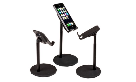 1 o 2 supporti regolabili per smartphone e tablet