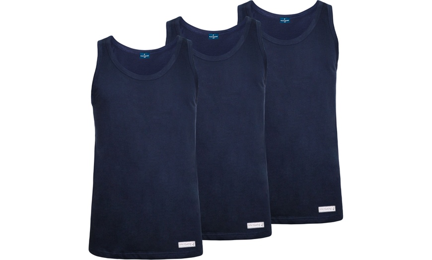 Image 4: Lot de 3 débardeurs, t-shirts à col rond ou à col V Navigare