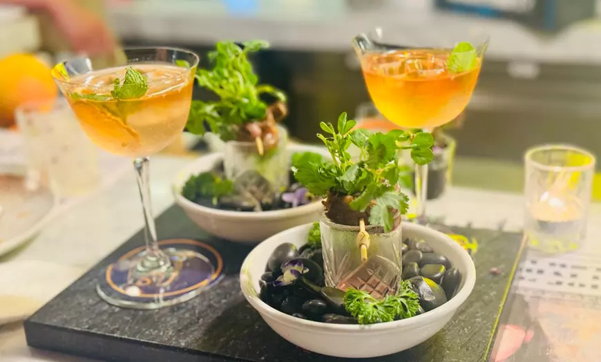 Image 5: 6 or 10 Course Omakase Cocktail Tasting with Gourmet Bites for 2 or 4!