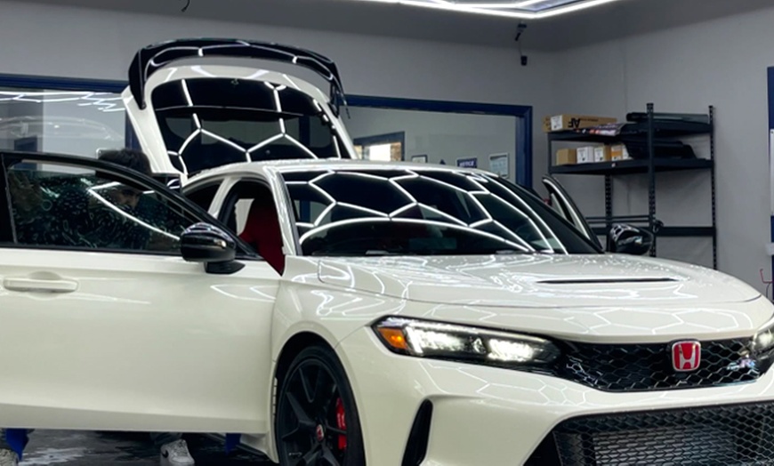 Image 6: One Full Legal Window or Ceramic Tint for Sedans or SUV or Trucks 