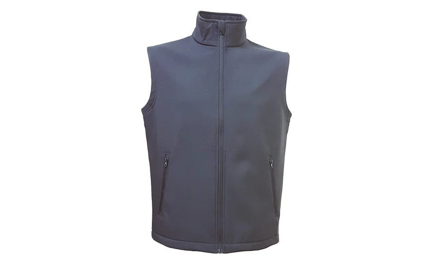 Image 11: 1 o 2 Gilet in softh shell a 2 strati  idrorepellente 280gr