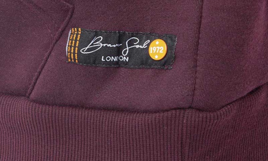 Image 4: Brave Soul Men's Hoodie
