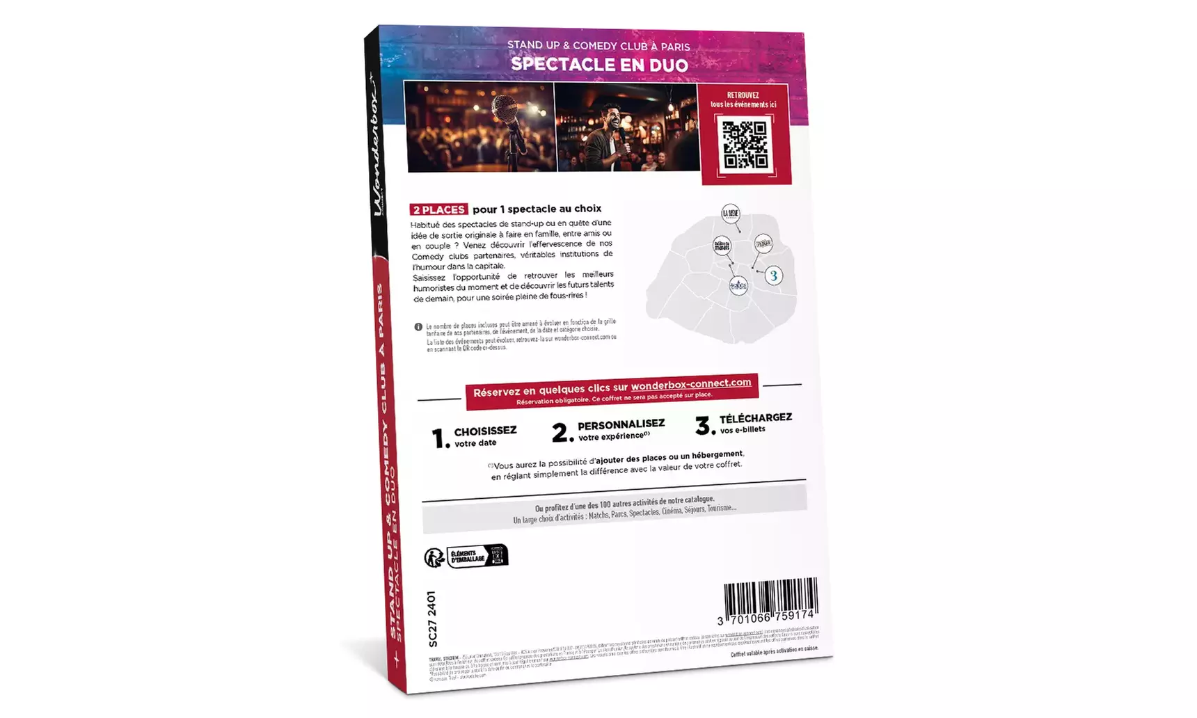 Deux billets, des milliers de rires : c'est à Paris que ça se passe !