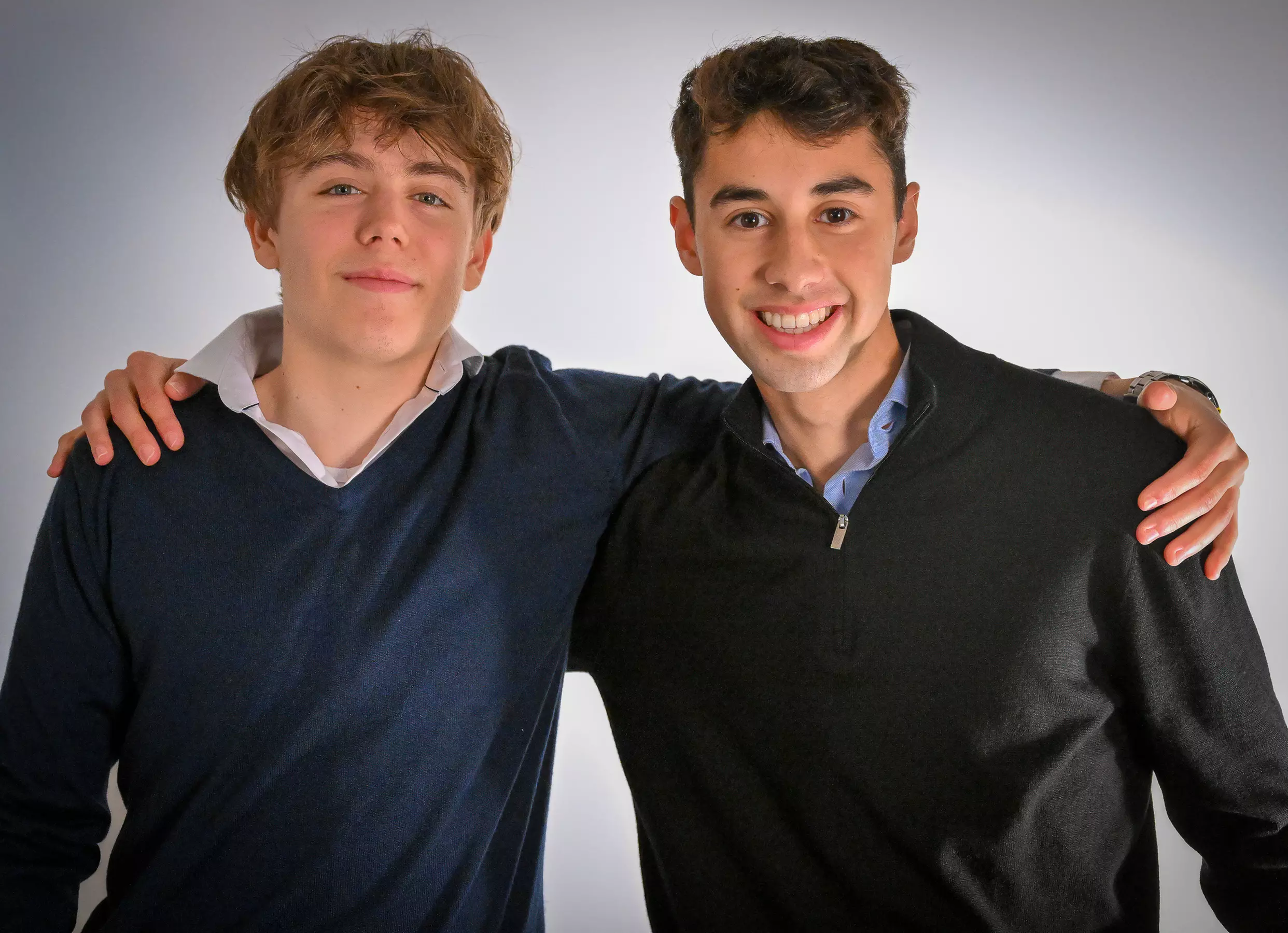 Professionele portret- of duoshoot in de studio in Amsterdam