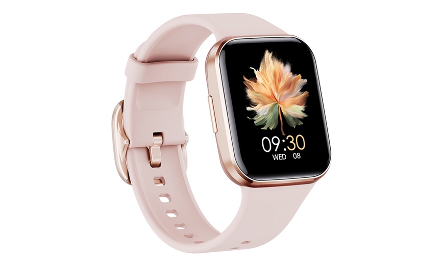 Image 6: Bluetooth 5.0 Smart Watch 1.6" TFT 2.5D Touch Screen BPM Temperature