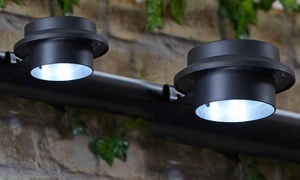  Two- or Four-Pack of LED Solar Gutter Lights 