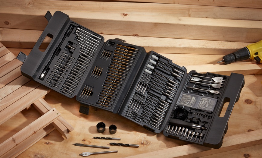 Image 7: 204-Piece Drill Bit Set