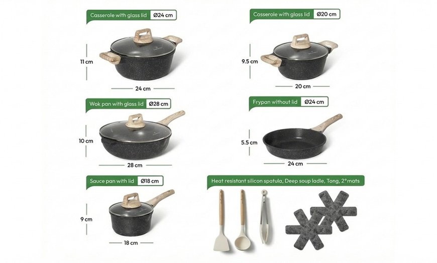 Image 4: Batterie de cuisine Just Perfecto 14 pièces