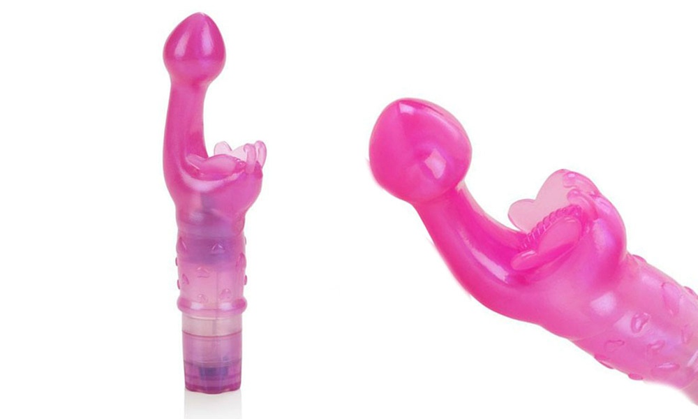 Kitty Kisser G-Spot Vibrator  Pink or Purple