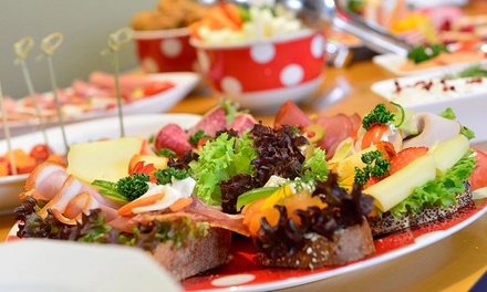 Für 2 Personen: Frühstücksbuffet inkl. 1 Glas Sekt - ACHAT Hotel Suhl