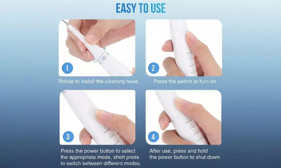 Cepillo de dientes eléctrico 2 en 1