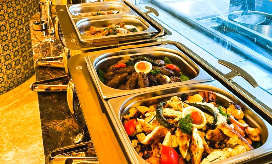 Image 4: Zauq 5-Star Buffet: Lunch or Dinner for One Kid or Up to Four Adults