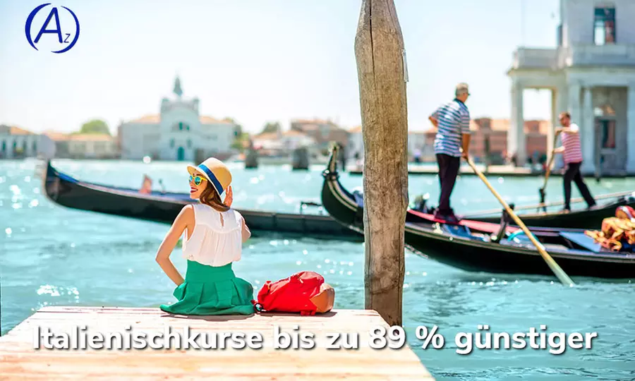 3, 6, 8, 12 oder 18 Monate Online-Italienischkurs für 1 Person mit ItalianoAZ (bis zu 94% sparen) - Primary Image