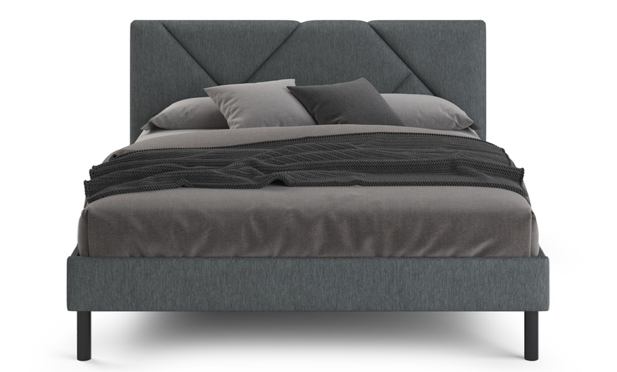 Image 31: Lit en tissu "Ric"