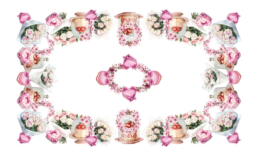 Image 14: Tovaglia digitale in tessuto Panama